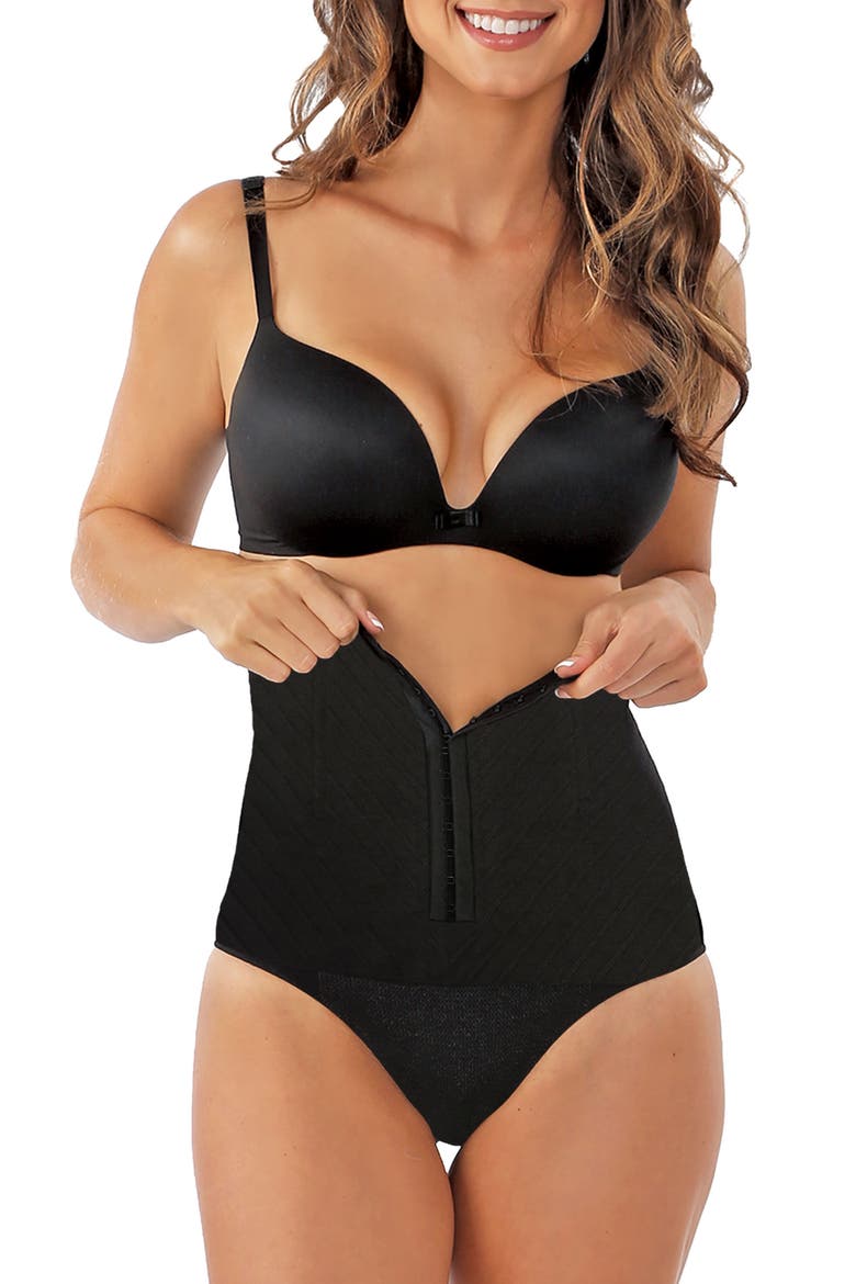 Post Pregnancy Recovery Briefs, Alternate, color, BLACK