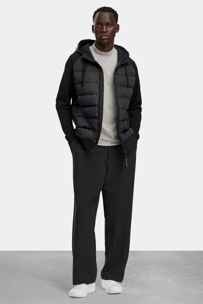 HyBridge® Huron Full Zip Hoodie, Main, color, Black