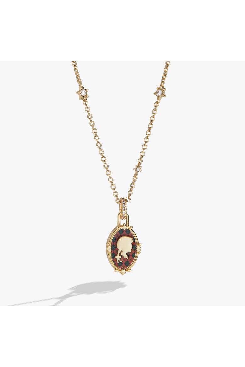 American Girl® Molly 'Lovable' Locket Necklace, Main, color, Gold