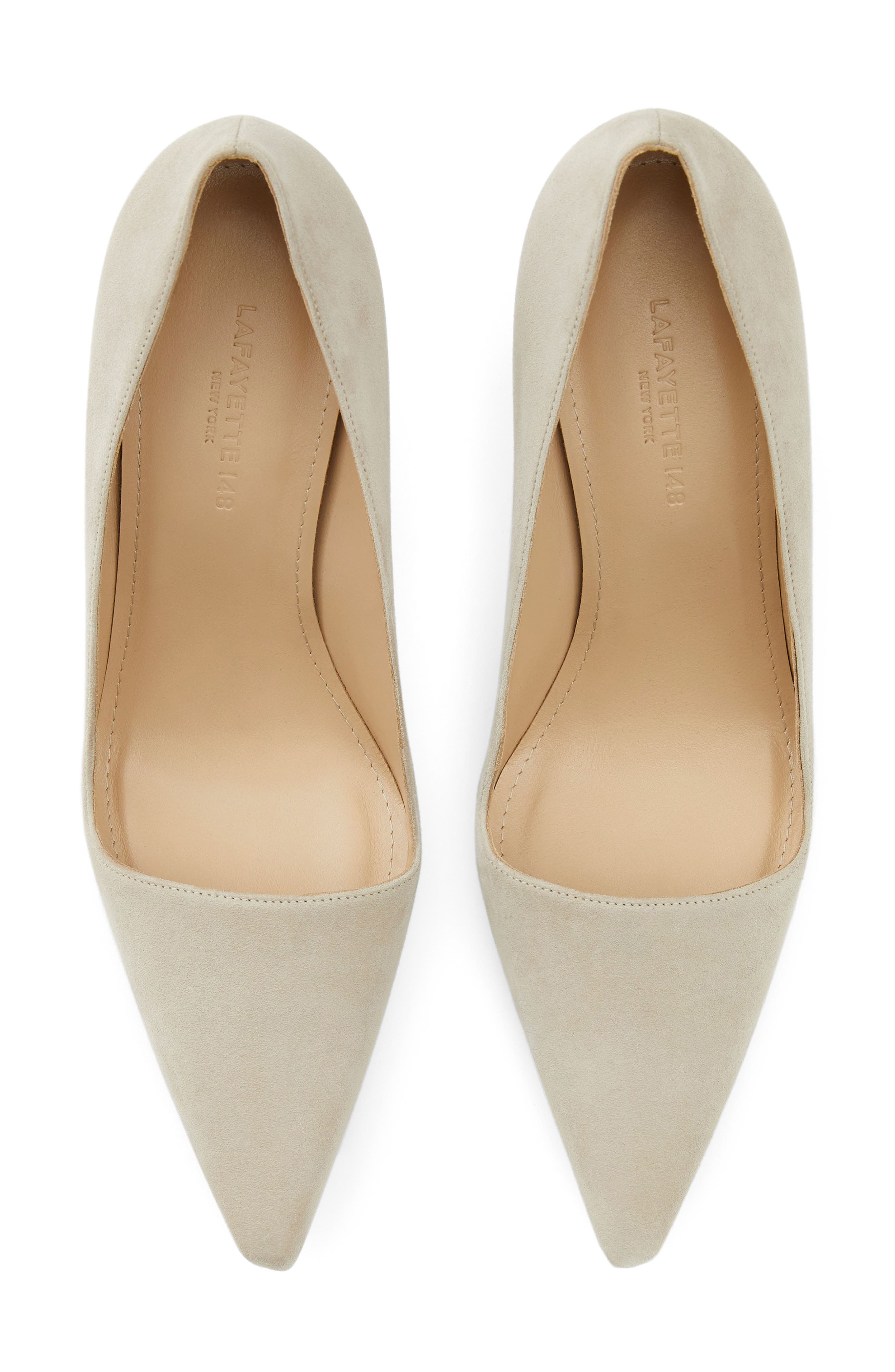 Lafayette 148 New York Scarlet Pointed Toe Pump, Alternate, color, 