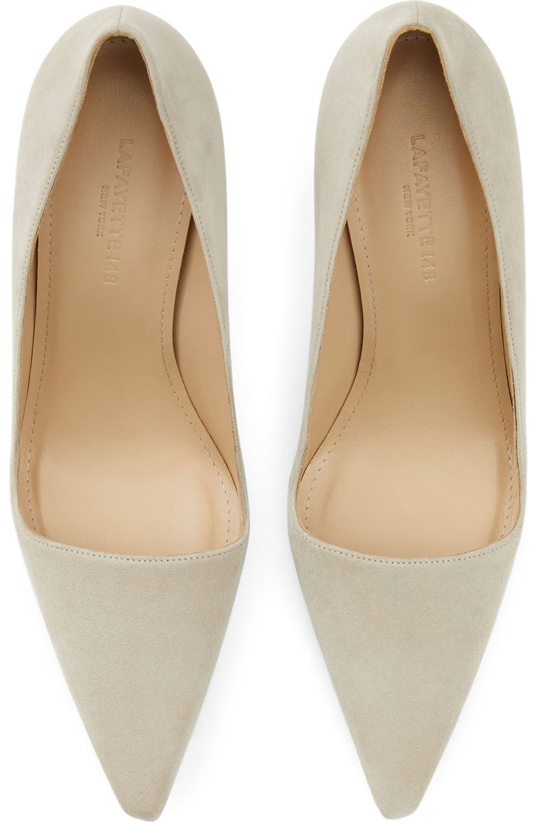 Lafayette 148 New York Scarlet Pointed Toe Pump, Alternate, color,