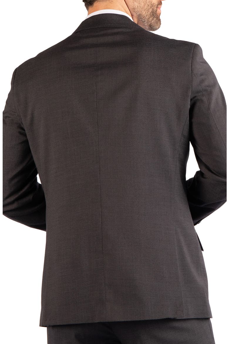 Textured Grid Sport Coat, Alternate, color, CHARCOAL