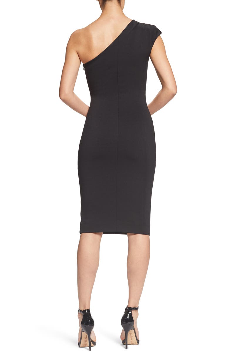 Dress the Population Quinn One-Shoulder Body-Con Dress, Alternate, color,