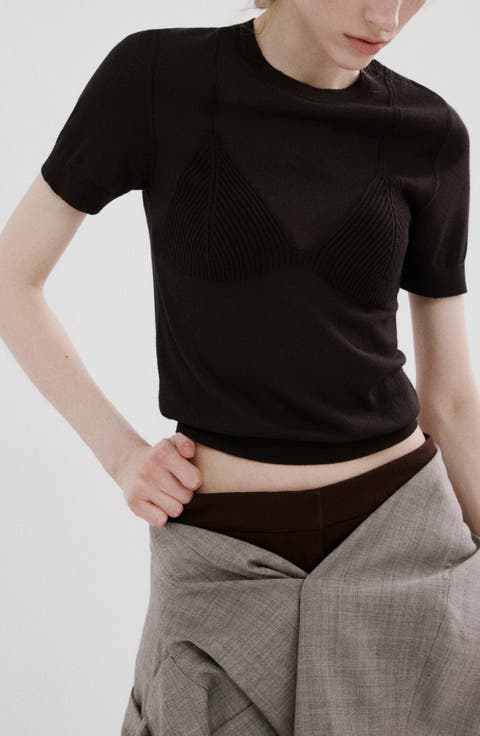 Short Sleeve Sweater