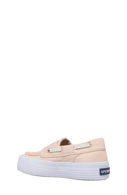 Shop Sperry Top-sider® Kids' Bahama Platform Slip-on Sneaker In Blush