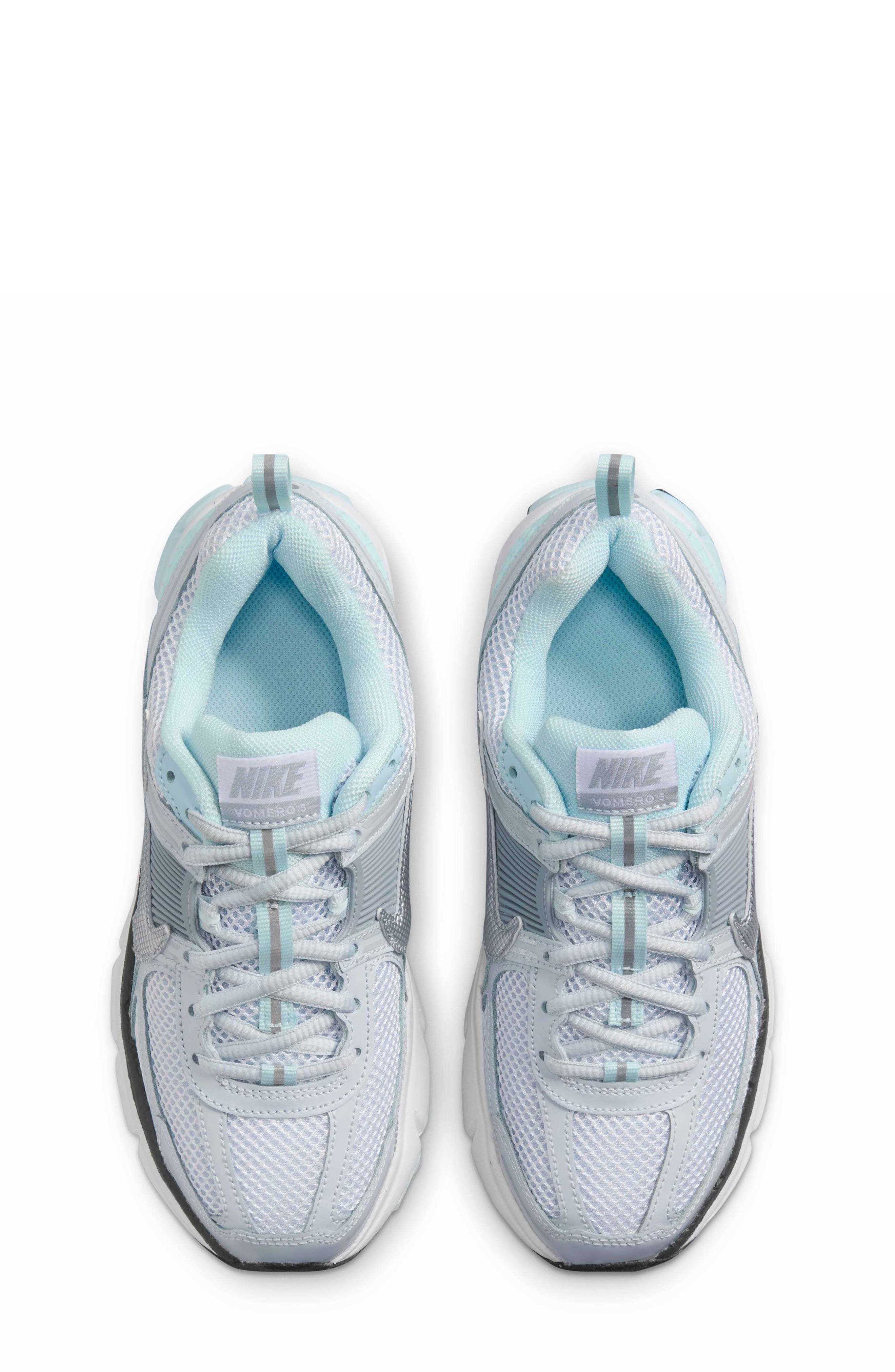 Nike Kids' Vomero 5 Sneaker, Alternate, color, Pure Platinum/ Blue/ Silver
