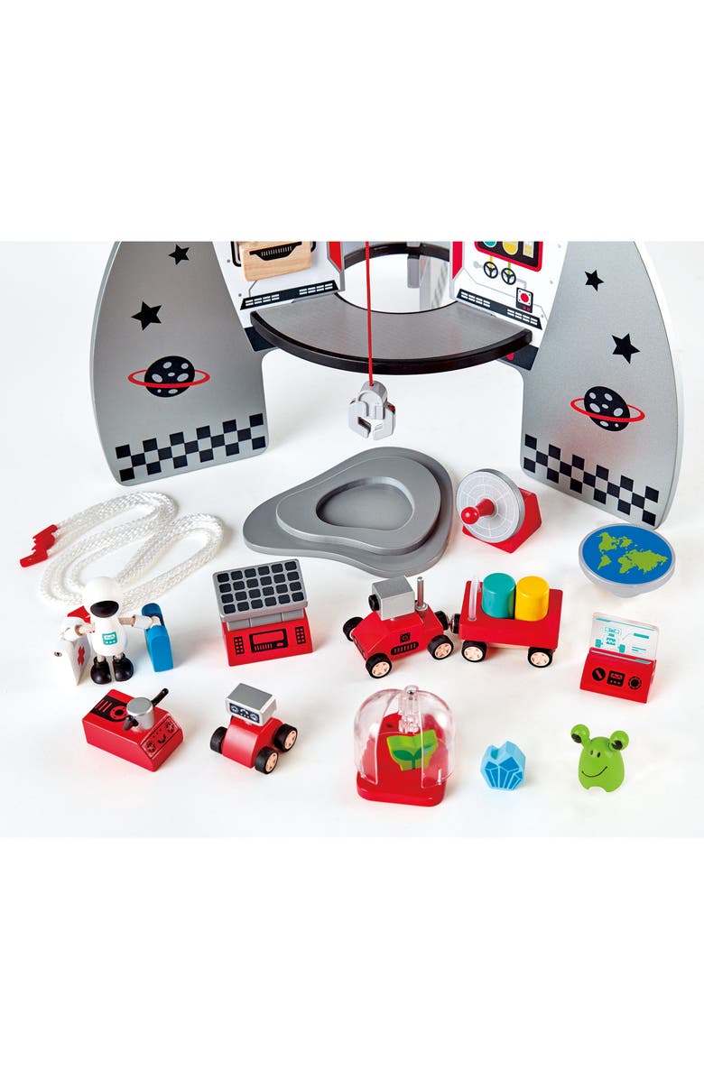Hape Playscapes Four-Stage Rocket Ship, Alternate, color, 
