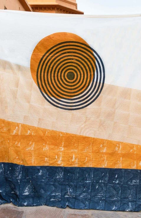 Spiral Sunset Duvet - with 2 shams