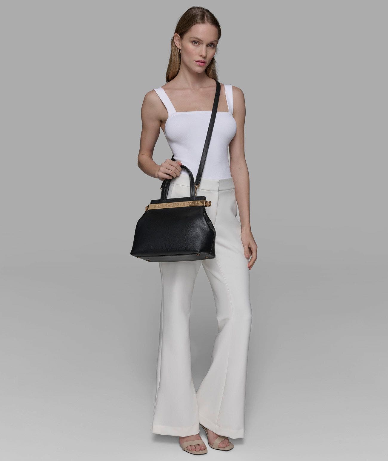 KARL LAGERFELD PARIS Jacqueline Satchel, Alternate, color, 