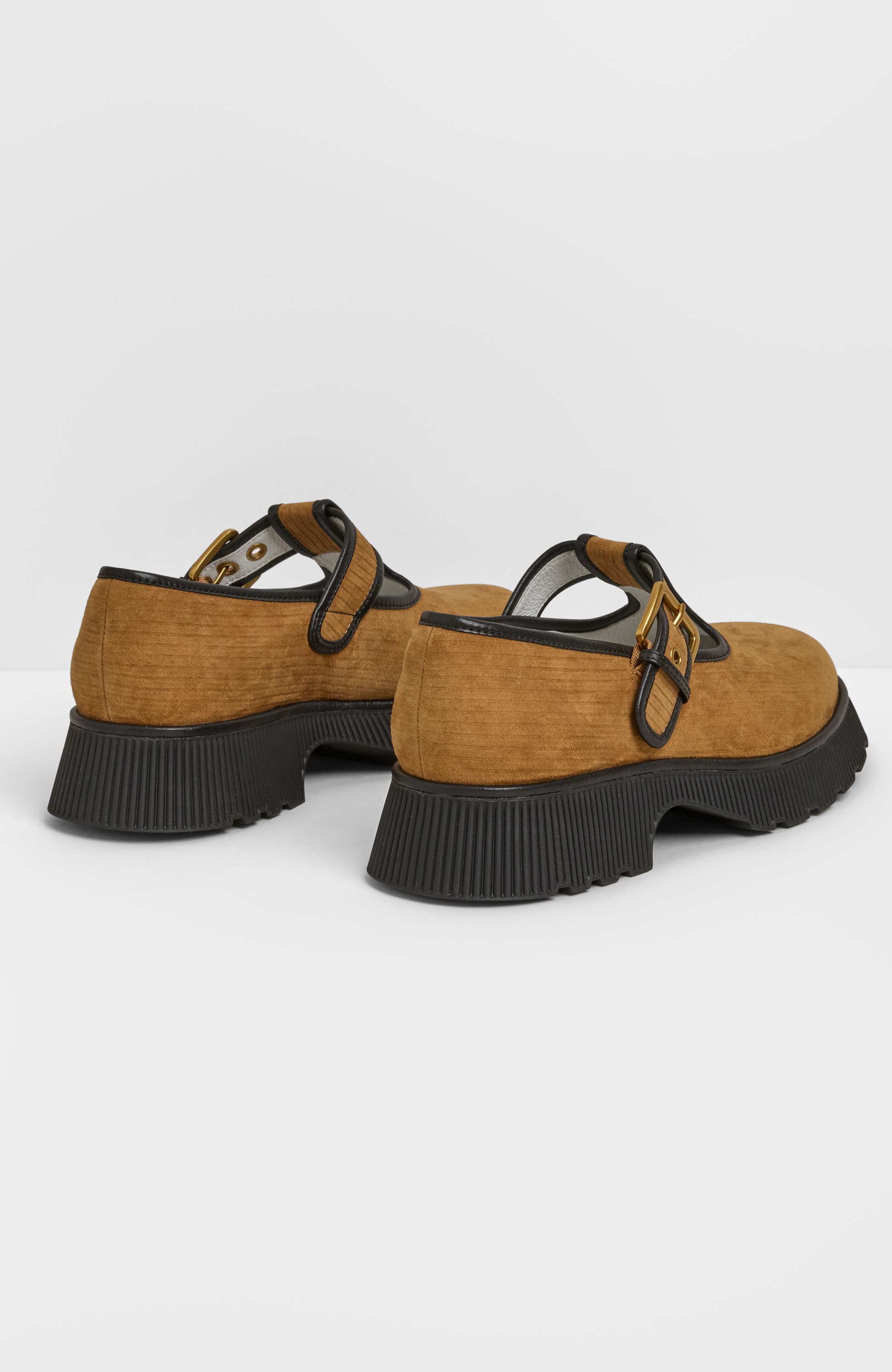 Remi Mary Jane Platform Loafer, Alternate, color, Toffee