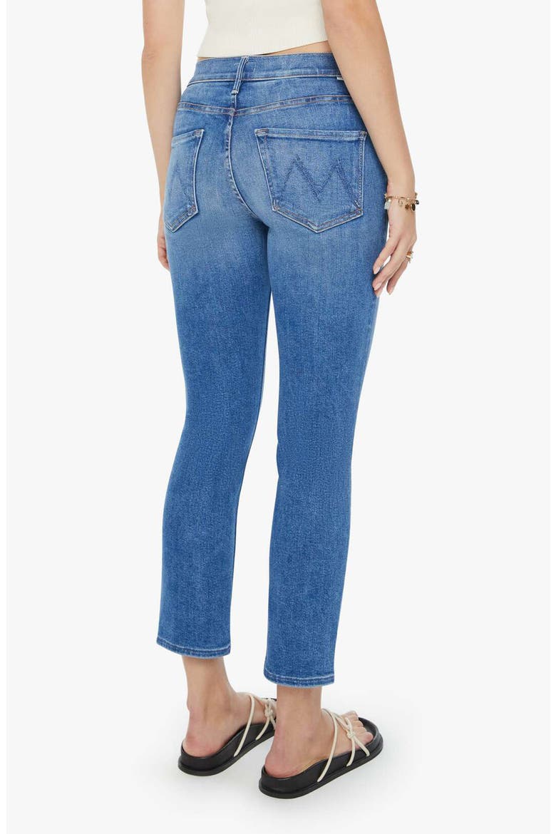 The Dazzler Mid Rise Ankle Straight Leg Jeans, Alternate, color, DIFFERENT STROKES