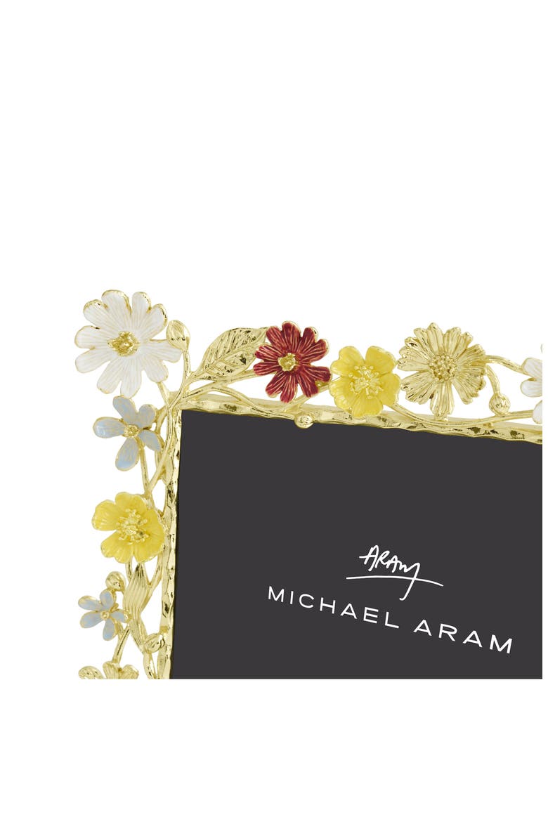 Wildflowers 5 x 7-Inch Picture Frame, Alternate, color, GOLD MULTI