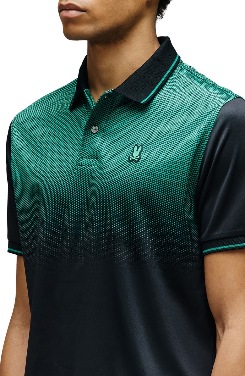Psycho Bunny Bruce Ombré Knit Polo, Alternate, color,