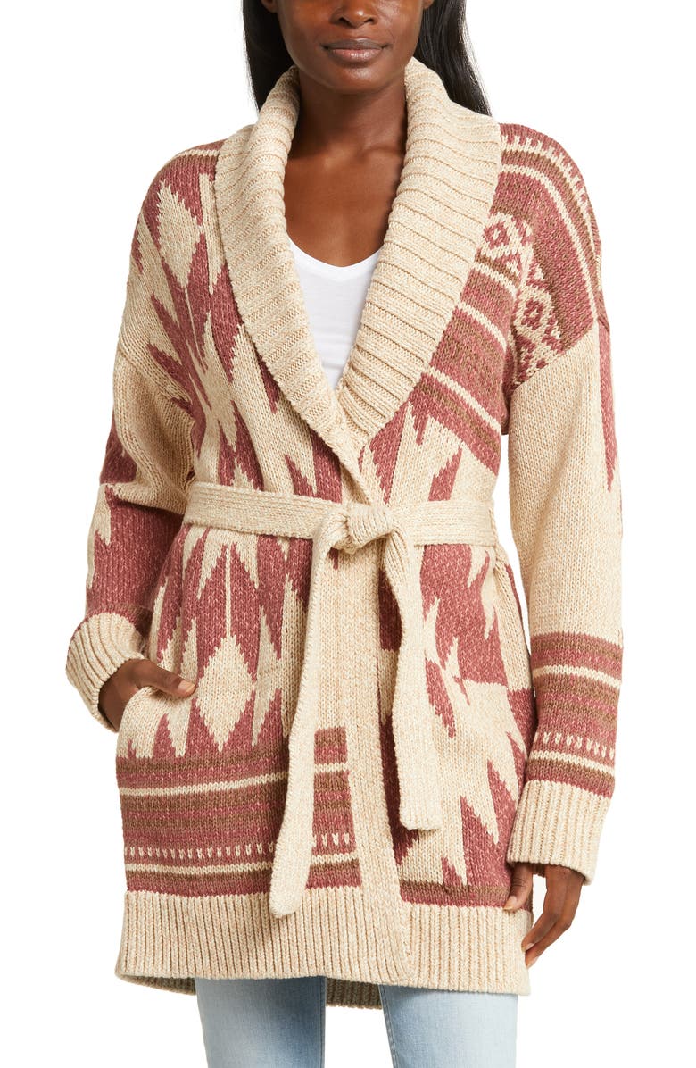 Lucky Brand Lucky Heritage Cotton Cardigan, Main, color,