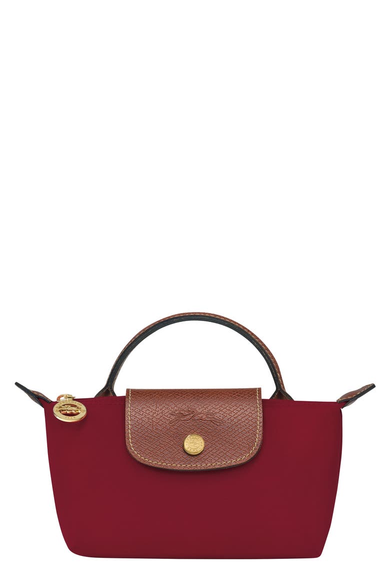 Le Pliage Cosmetics Case, Main, color, RED