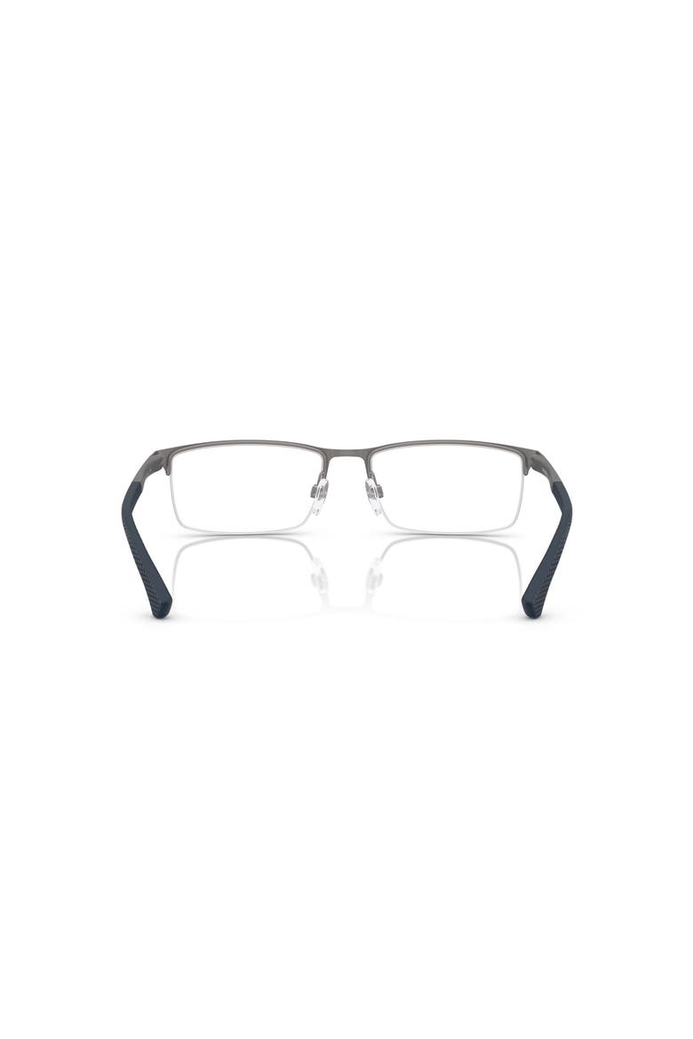 55mm Rectangle optical glasses, Alternate, color, Grey