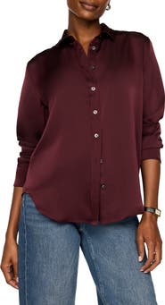 SPANX® Better Than Silk Button-Down Shirt
