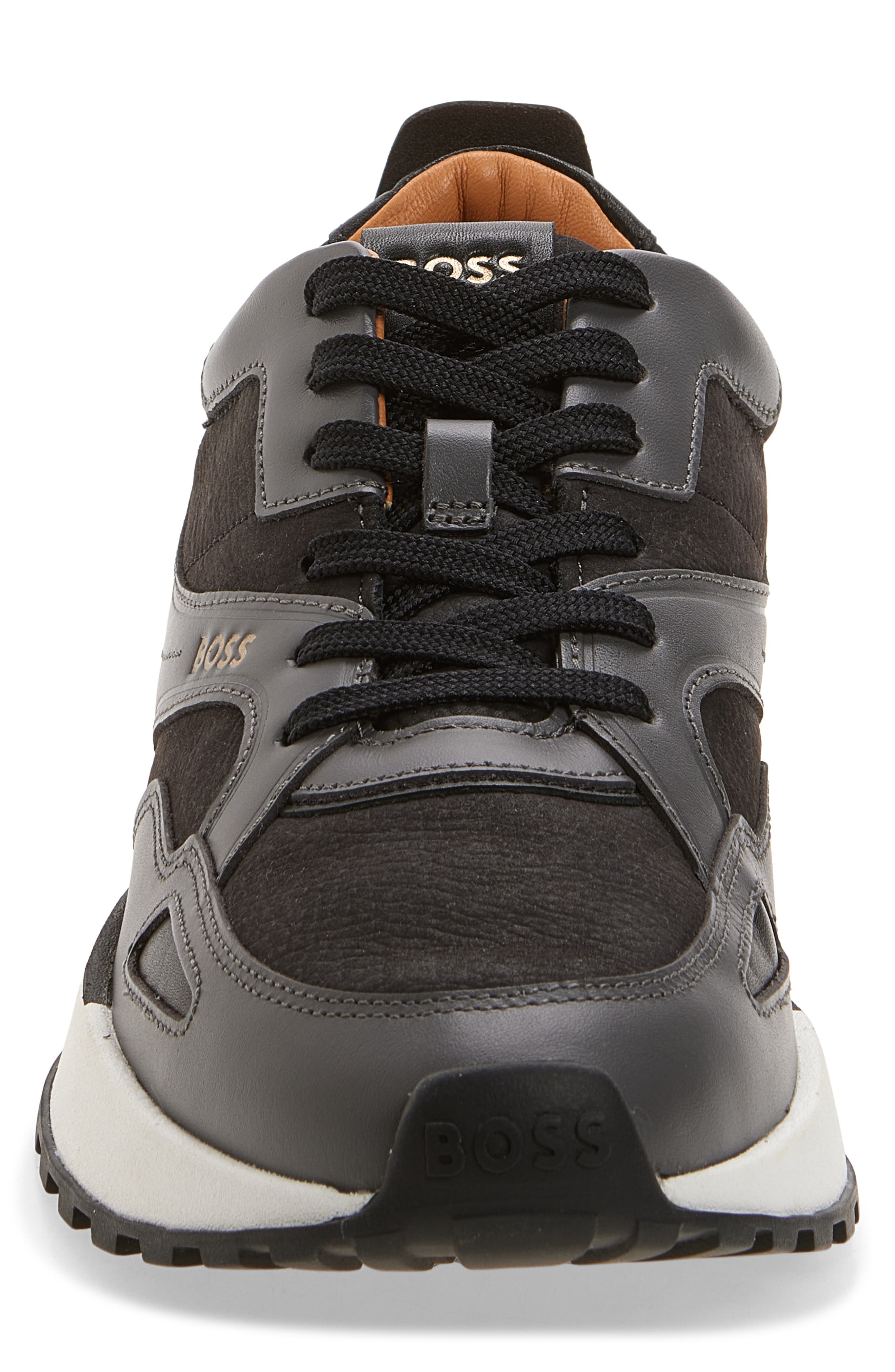 BOSS Jonah Runn Sneaker, Alternate, color, Charcoal