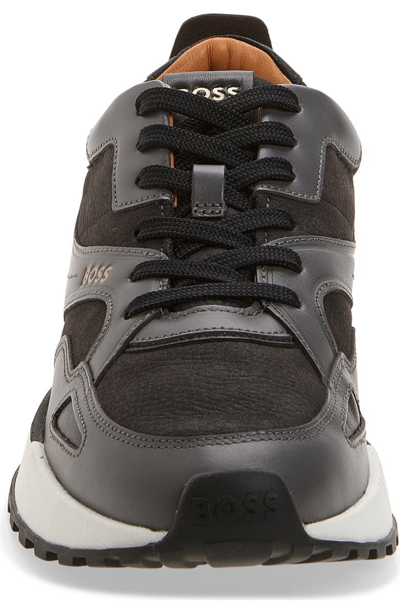 BOSS Jonah Runn Sneaker, Alternate, color, Charcoal
