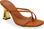 CHASE AND CHLOE Sculpted Strappy Toe Post Sandal