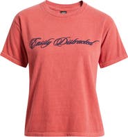 BDG Urban Outfitters Distracted Relaxed Fit Cotton Graphic T-Shirt