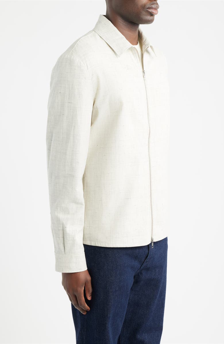 Emanuel Berg Light Bomber Jacket, Alternate, color, Light Grey