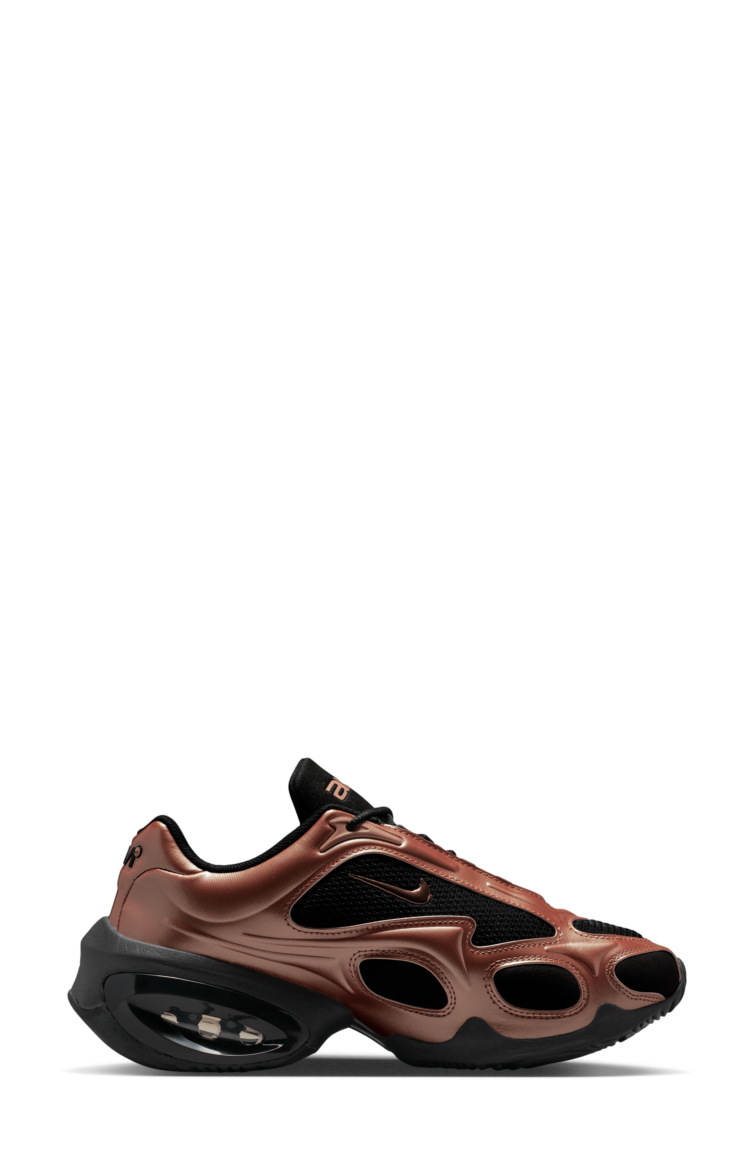 Nike Air Max Muse Sneaker, Alternate, color, Black/ Rose Gold
