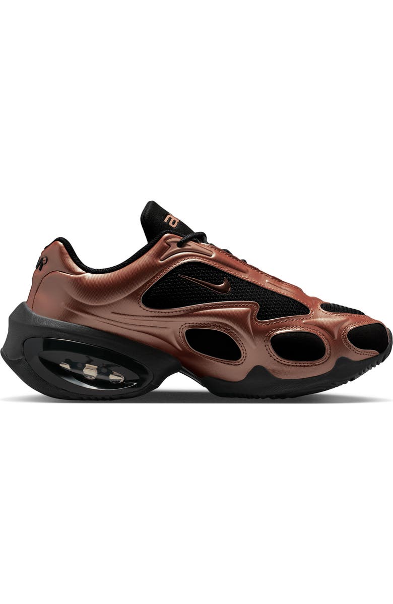 Nike Air Max Muse Sneaker, Alternate, color, Black/ Rose Gold