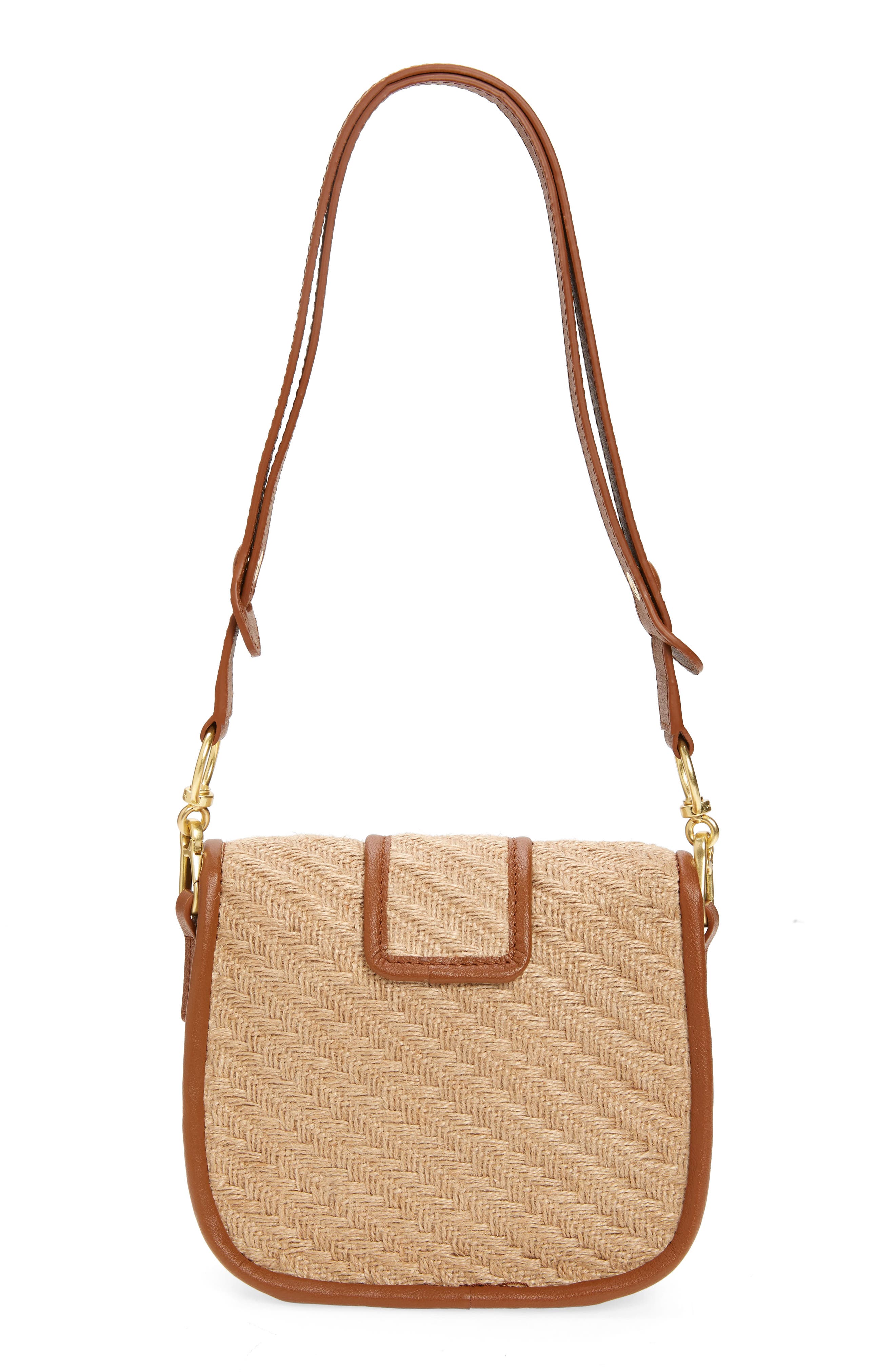 See by Chloé Saddie Jute Shoulder Bag, Alternate, color, 