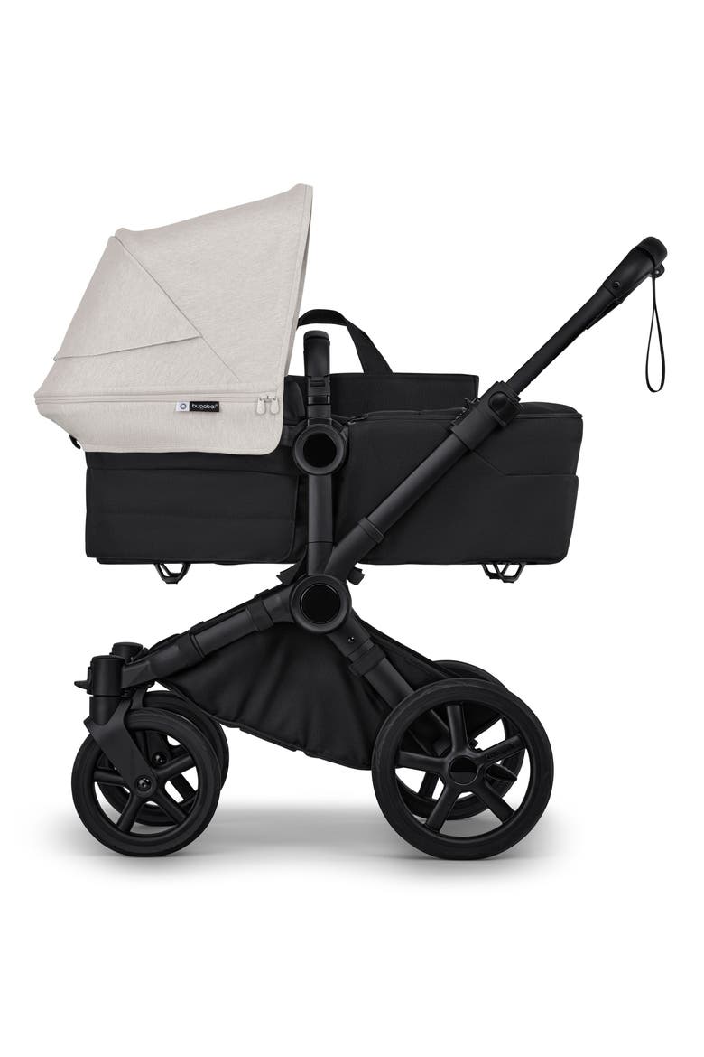 Donkey 6 Single-to-Double Stroller with Bassinet, Alternate, color, BLACK MISTY WHITE