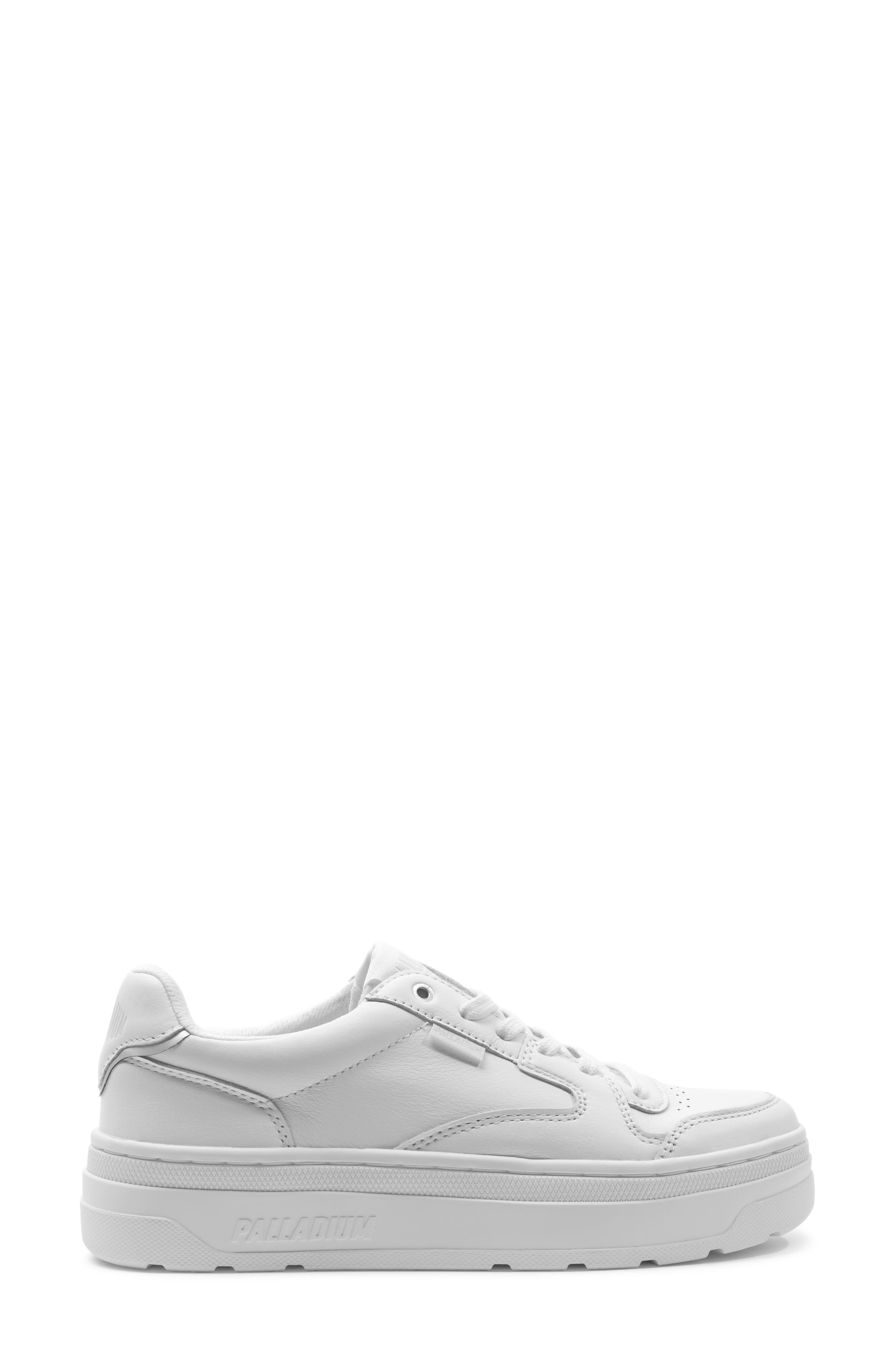 Palladium Pallasphalt Platform Sneaker, Alternate, color, Star White