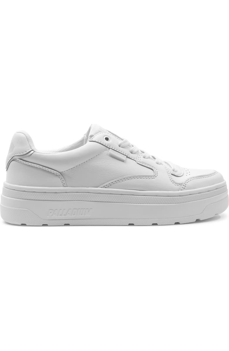 Palladium Pallasphalt Platform Sneaker, Alternate, color, Star White