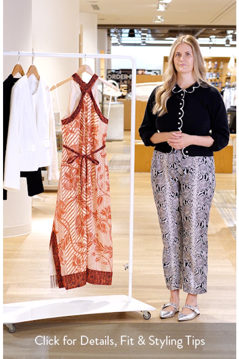 Betty Tie Waist Maxi Dress video