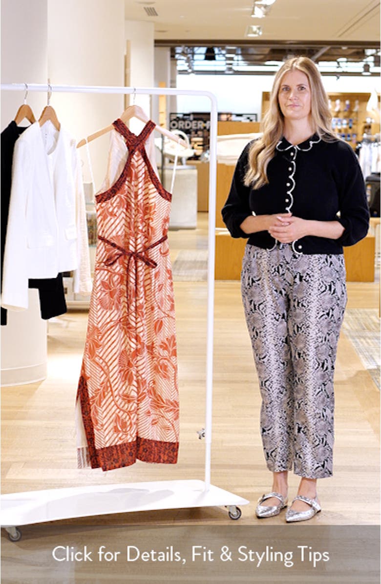 Betty Tie Waist Maxi Dress, sales video thumbnail