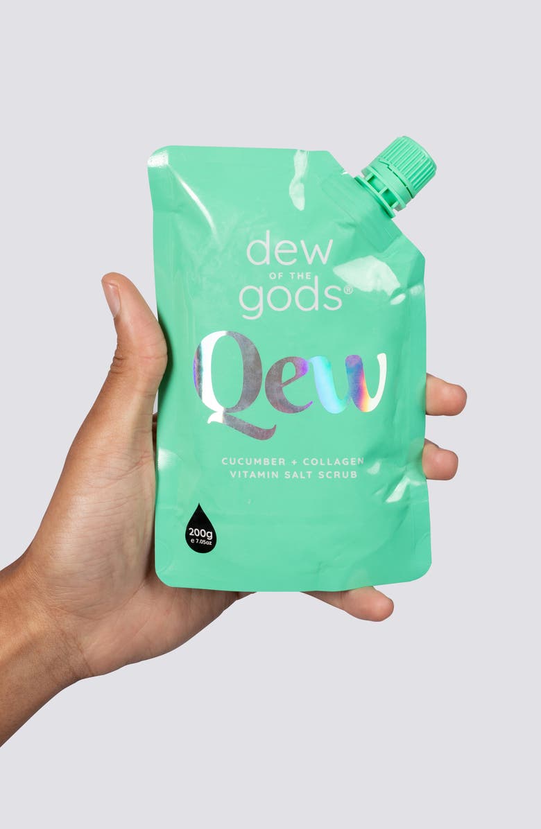 DEW OF THE GODS Qew Collagen Body Scrub, Alternate, color, 