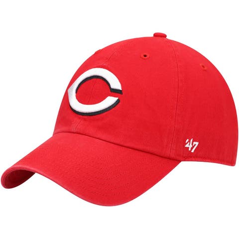 Men's '47 Red Cincinnati Reds Clean Up Adjustable Hat