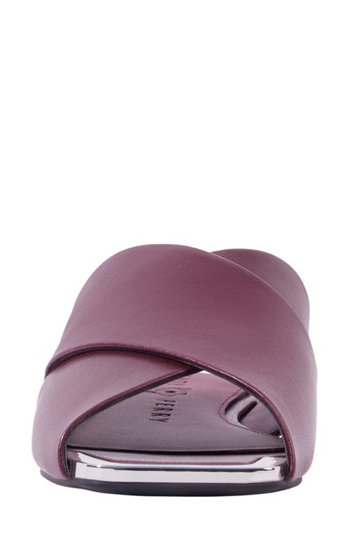 Katy Perry The Checked In Slide Sandal In Purple
