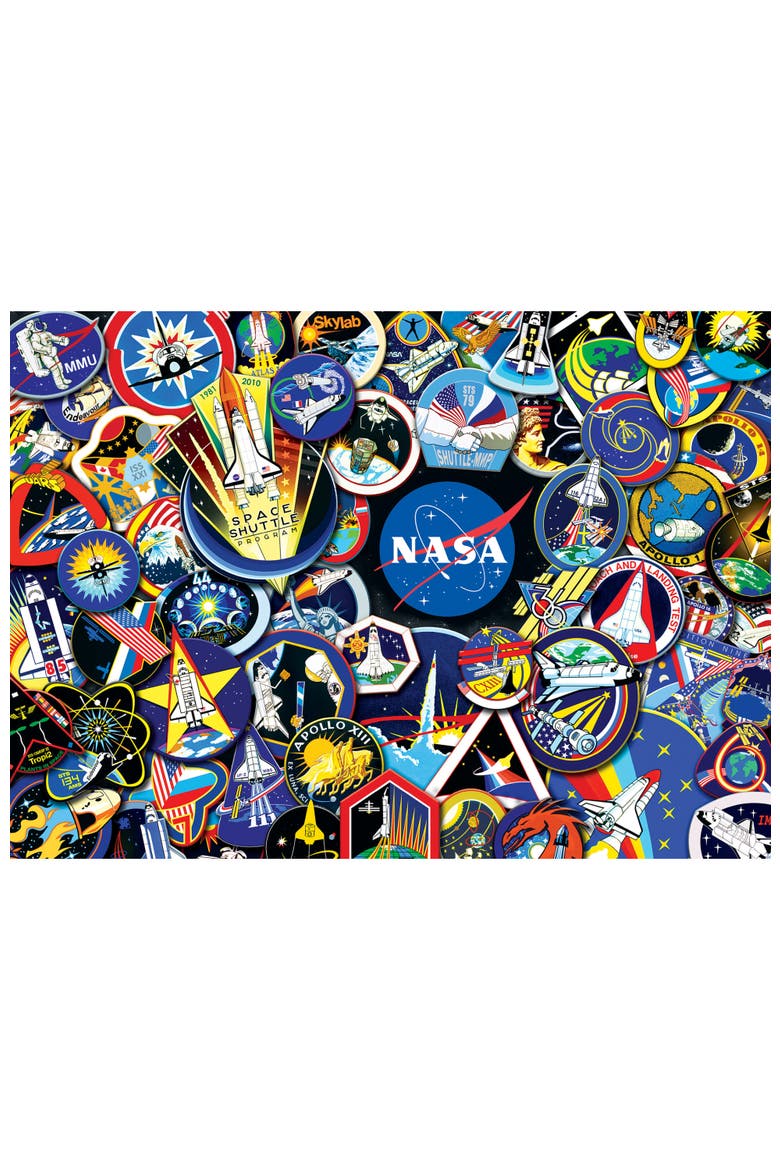 The Space Missions - 1000 Piece Puzzle, Alternate, color, Multicolor