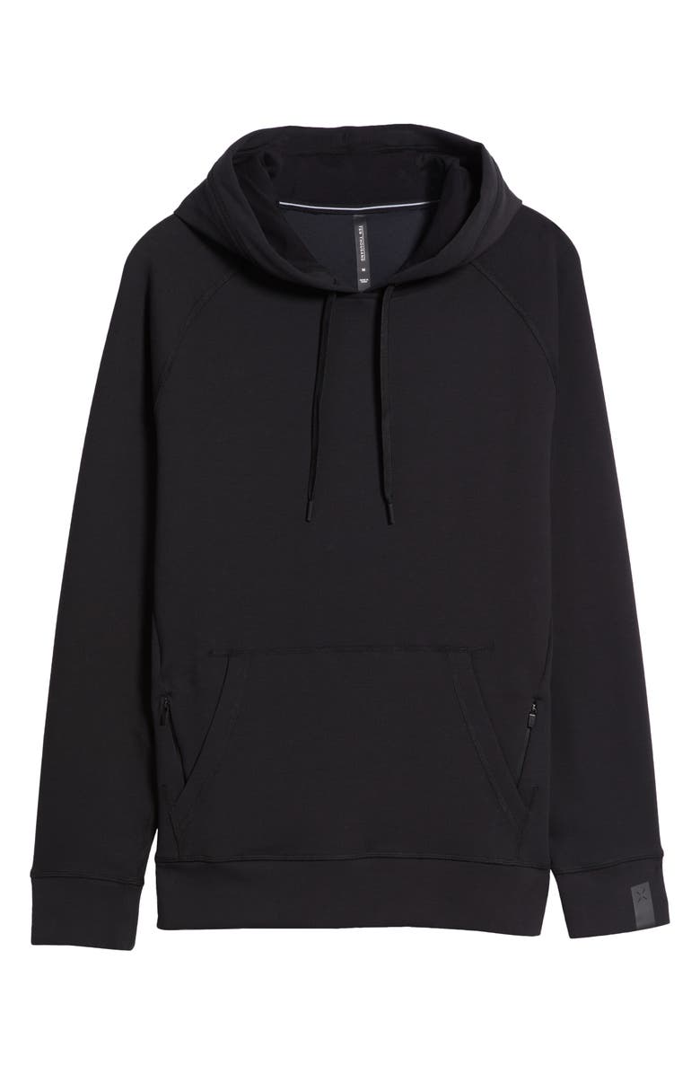 TEN THOUSAND Midweight Tech Performance Hoodie, Alternate, color, Black