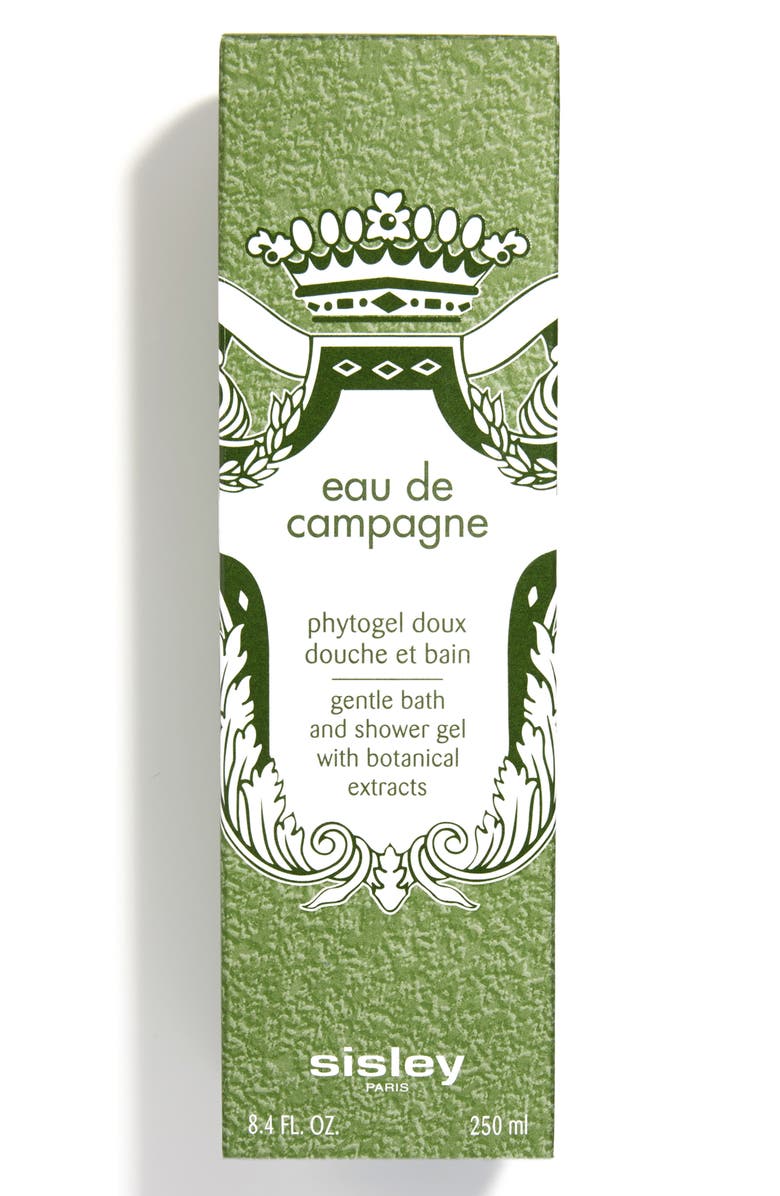 Sisley Paris Eau de Campagne Gentle Bath and Shower Gel with Botanical Extracts, Alternate, color, 