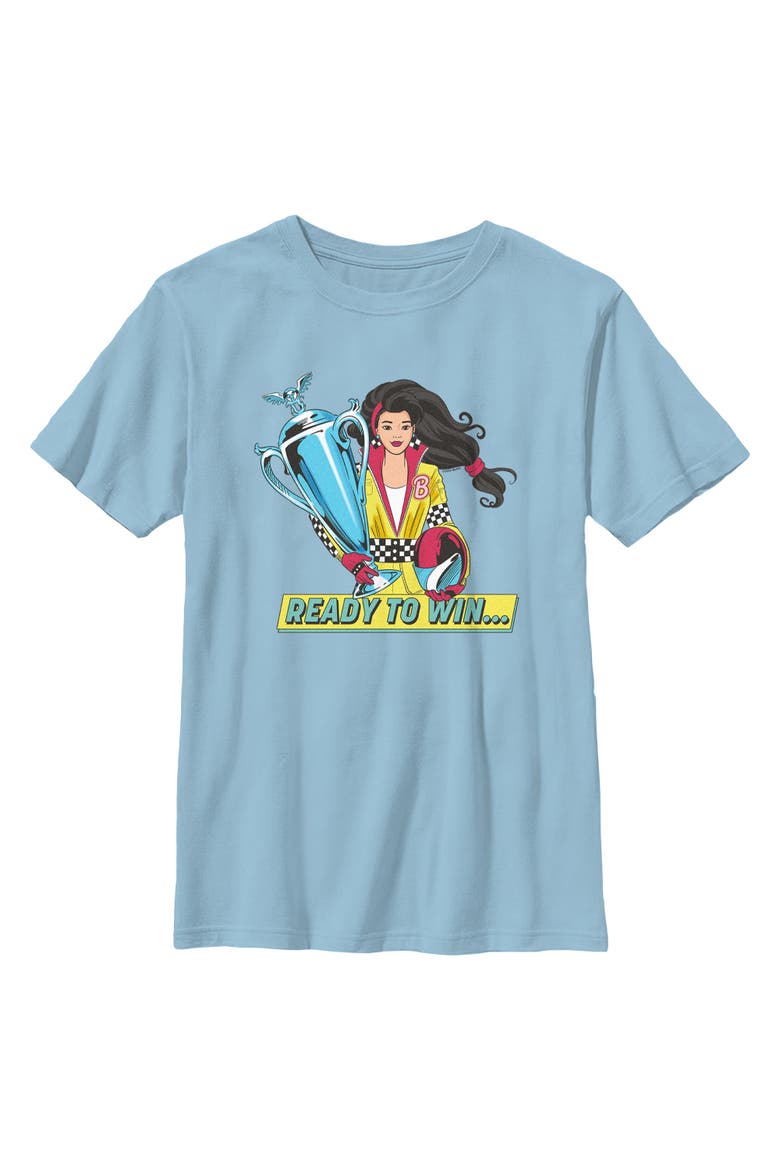 Boys' Kira Ready to Win T-Shirt, Main, color, Light Blue