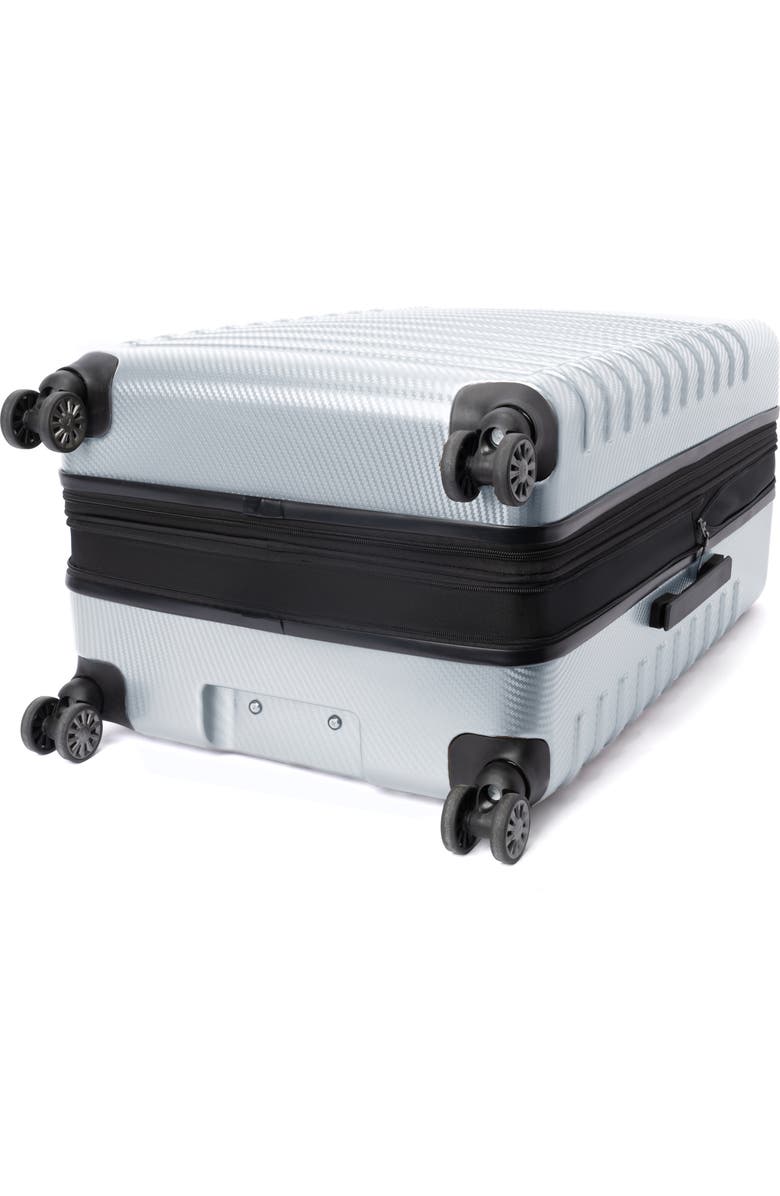 TRAVELPRO Rollmaster<sup>™</sup> Lite 28-Inch Expandable Hardside Spinner Luggage, Alternate, color, Silver Carbon Fiber