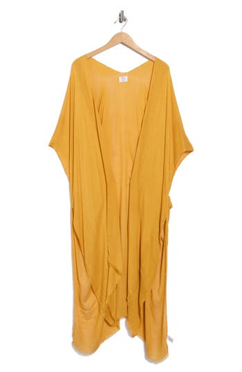 Melrose And Market Transitional Ruana In Yellow