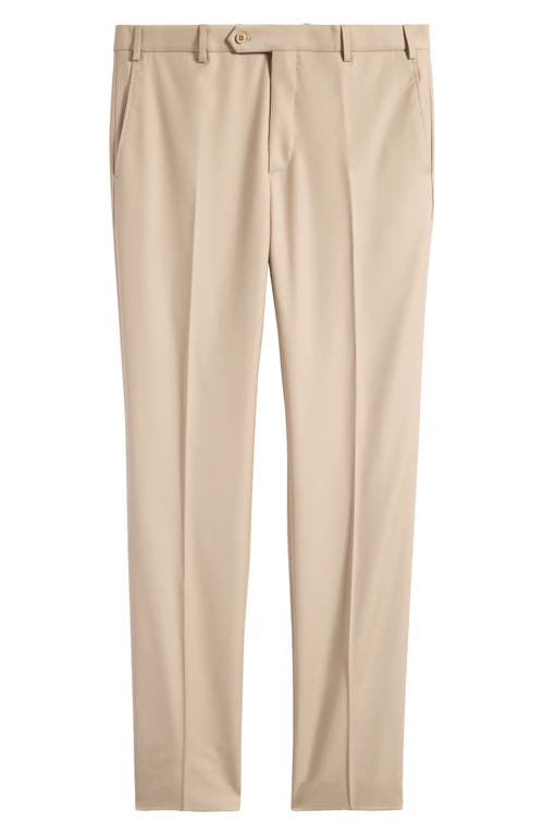 Zanella Devon Super 110s Serge Trousers In Animal Print