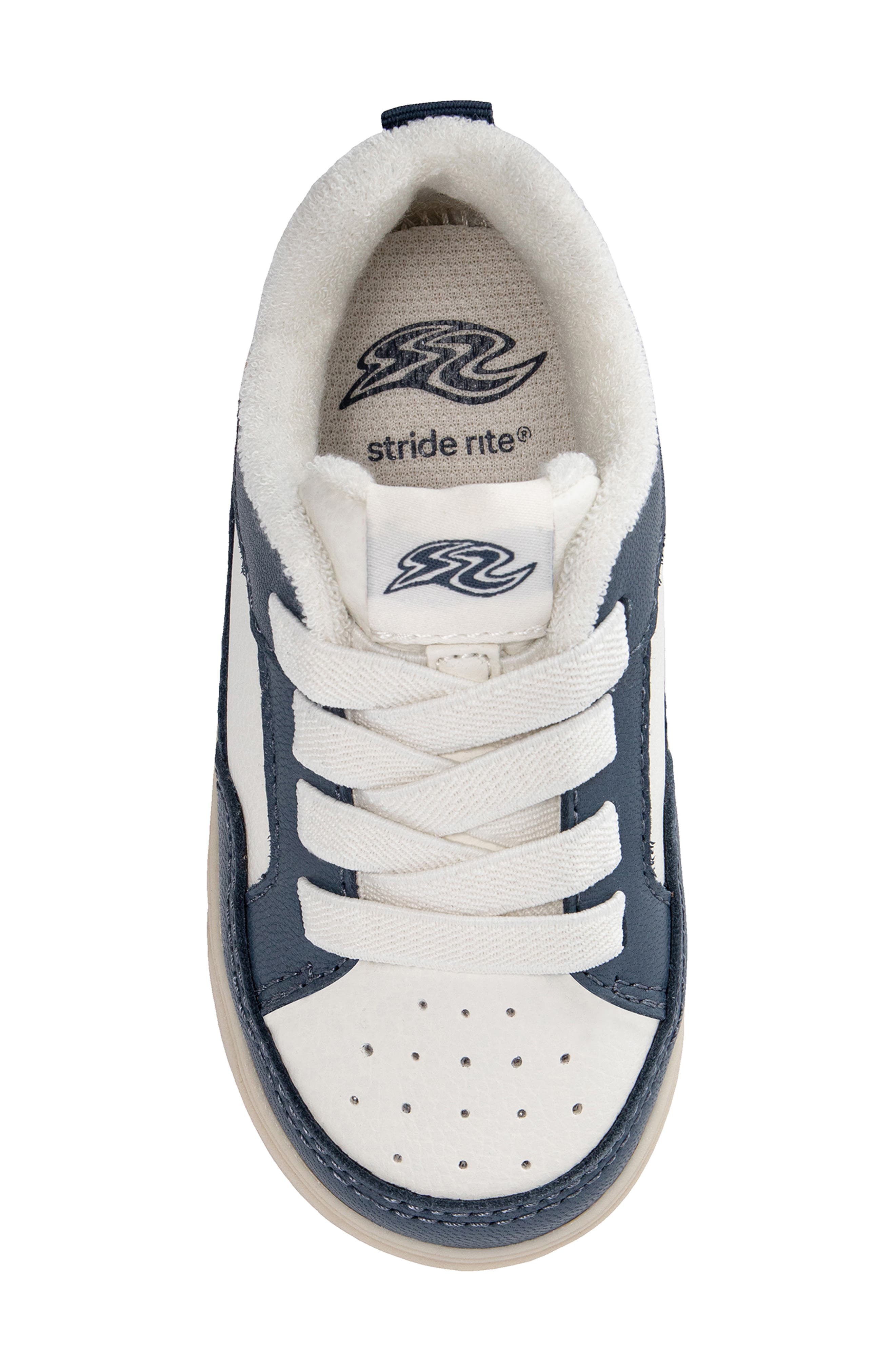 Stride Rite Osaka Sneaker, Alternate, color, White/ Navy