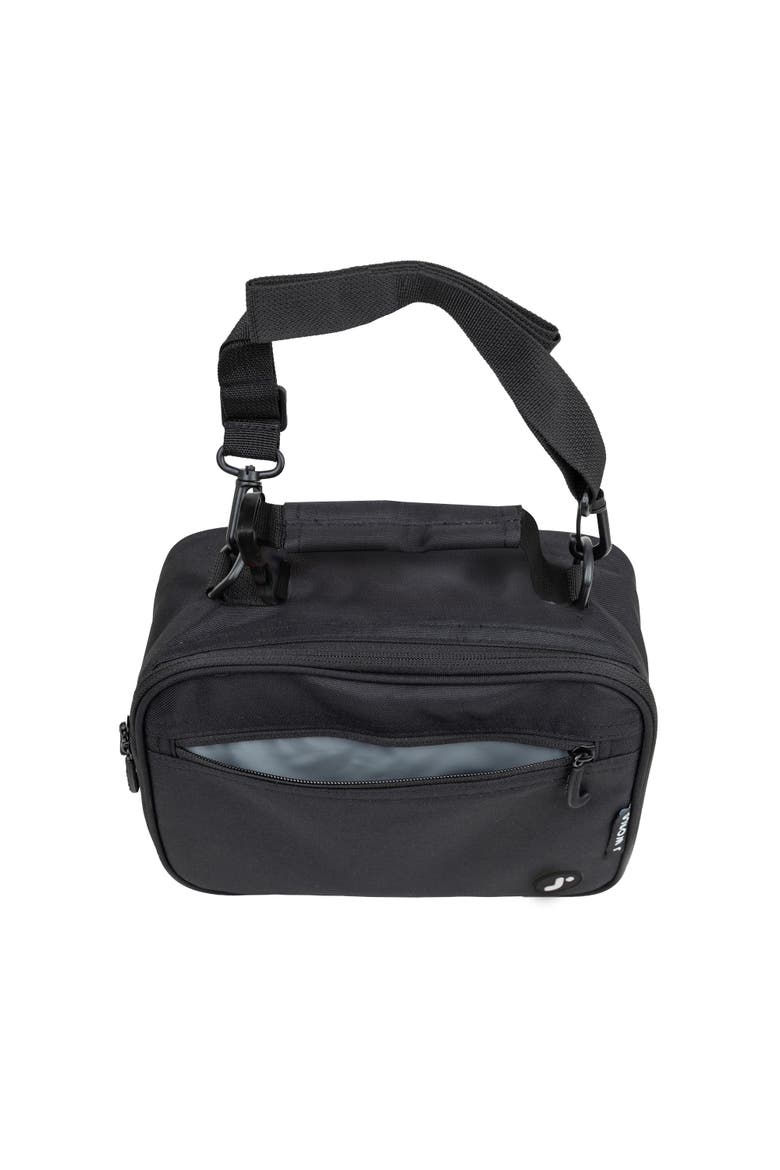 Boys and Girls Cody Insulated Kids Lunch Bag with Shoulder Strap, Alternate, color, Black