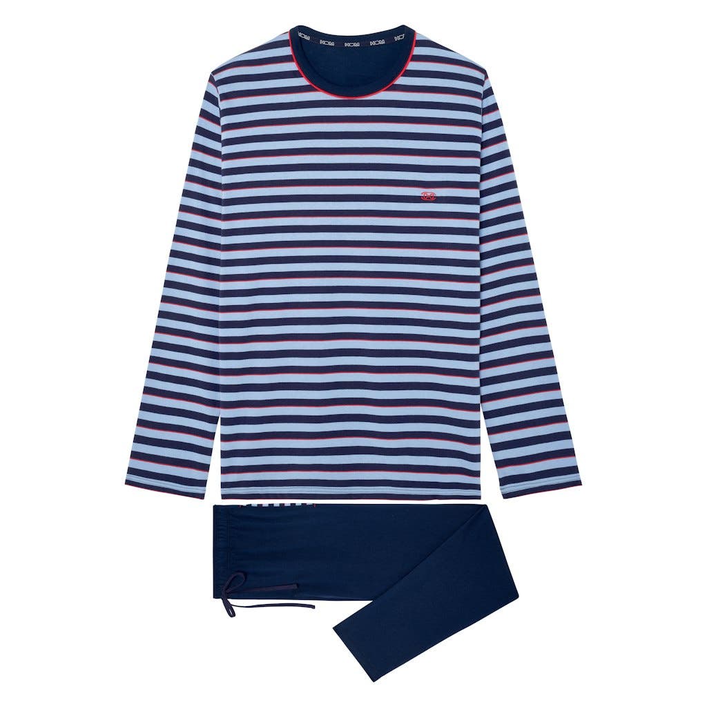 selected Blue Stripes