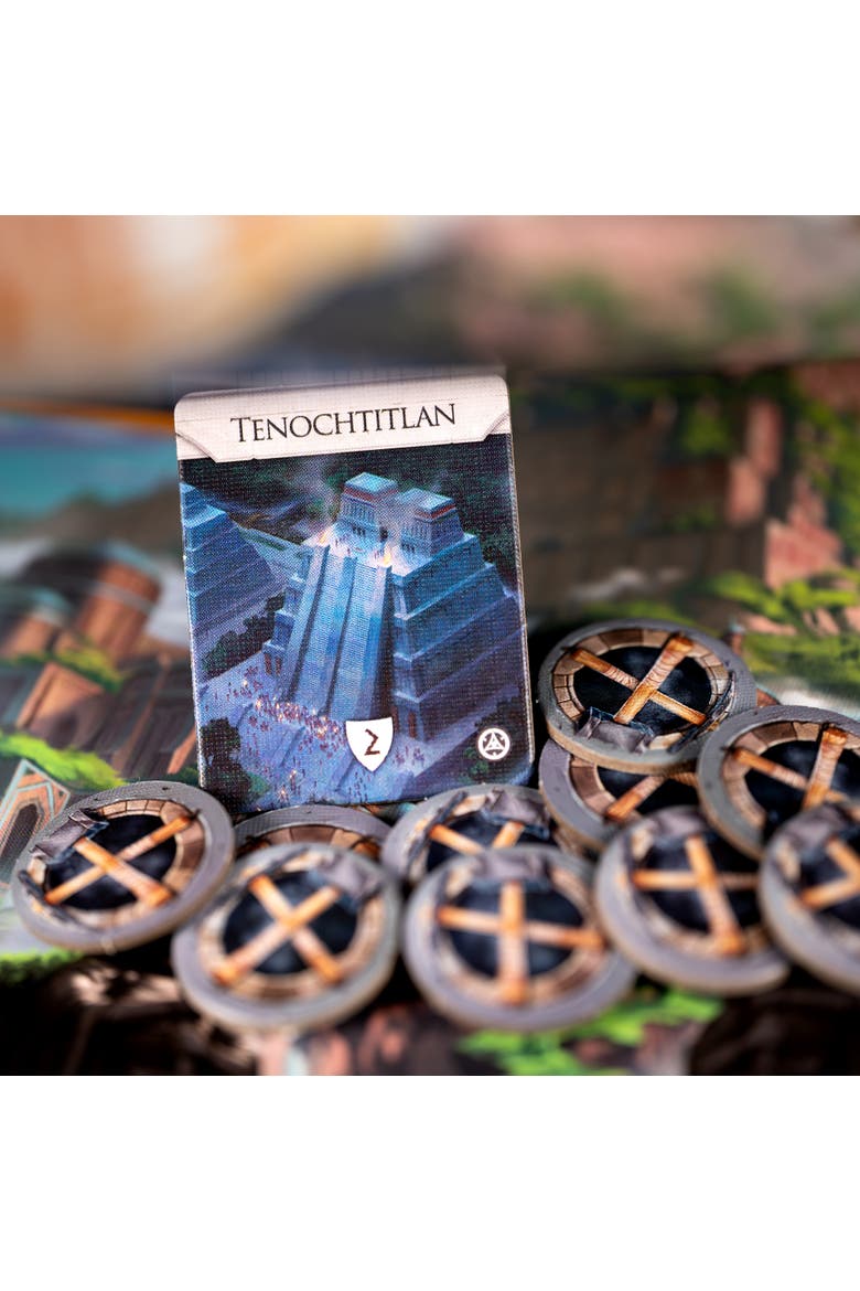 Monumental Lost Kingdoms Expansion Deckbuilding Board Game, Alternate, color, Multicolored