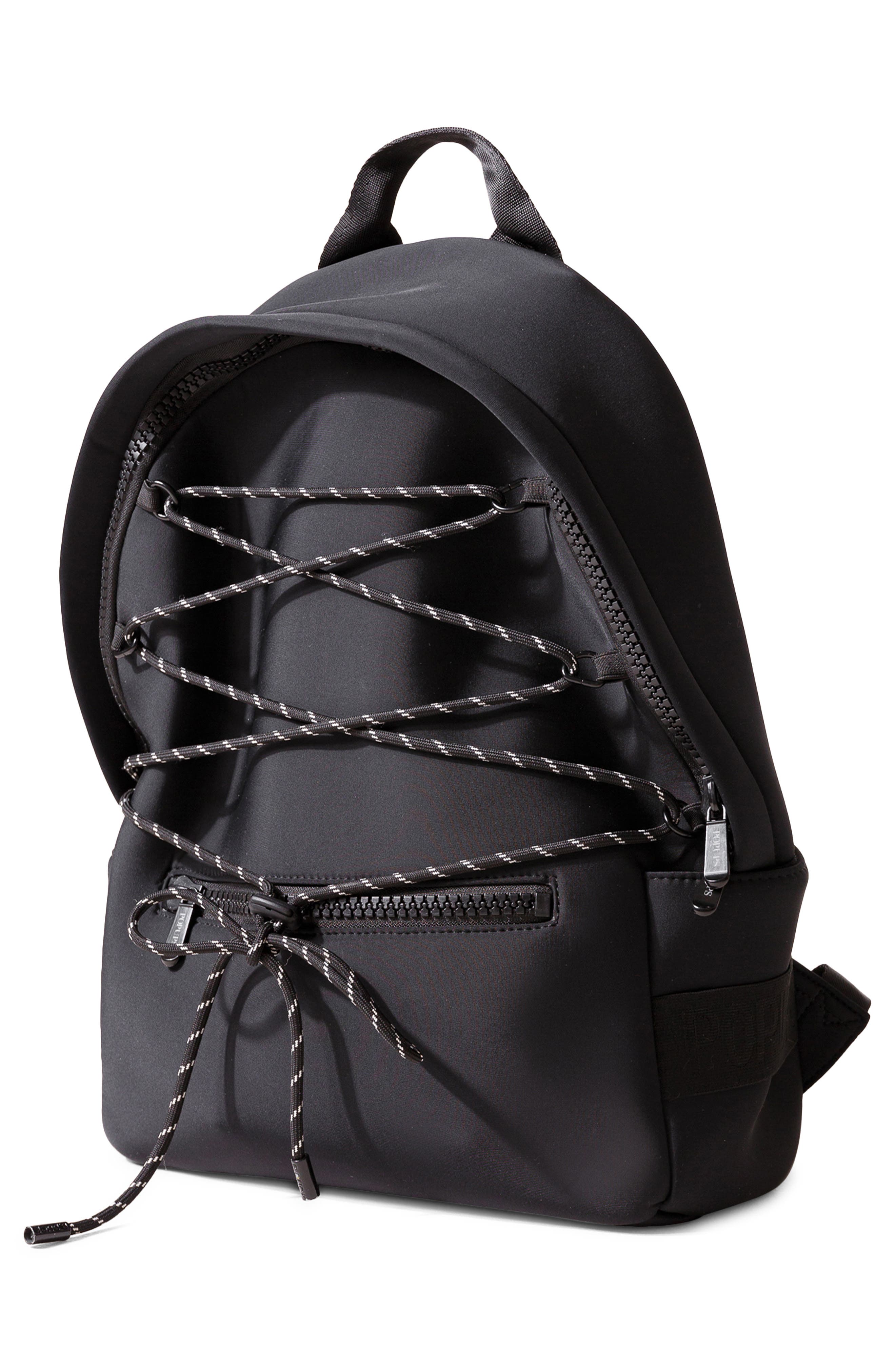 POP UPS BRAND Everyday Neoprene Backpack, Alternate, color, Black