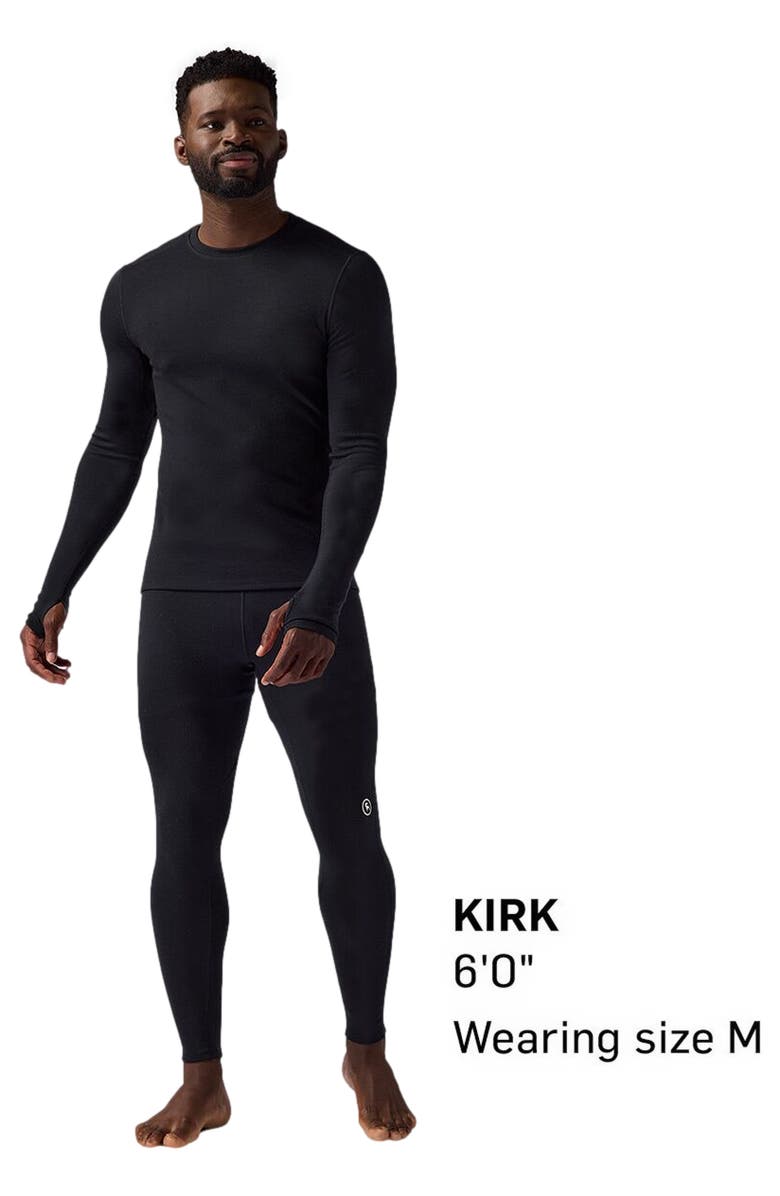 Backcountry Cedars Rws Merino Mid-Wt Baselayer Bottom - Men
s, Alternate, color, Black